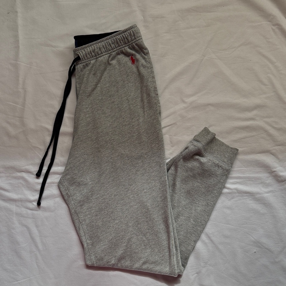 Polo Ralph Lauren  Gray pants Sleepwear with Red Emblem